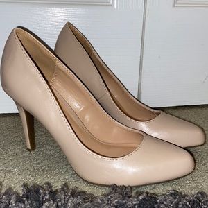 nude heels.